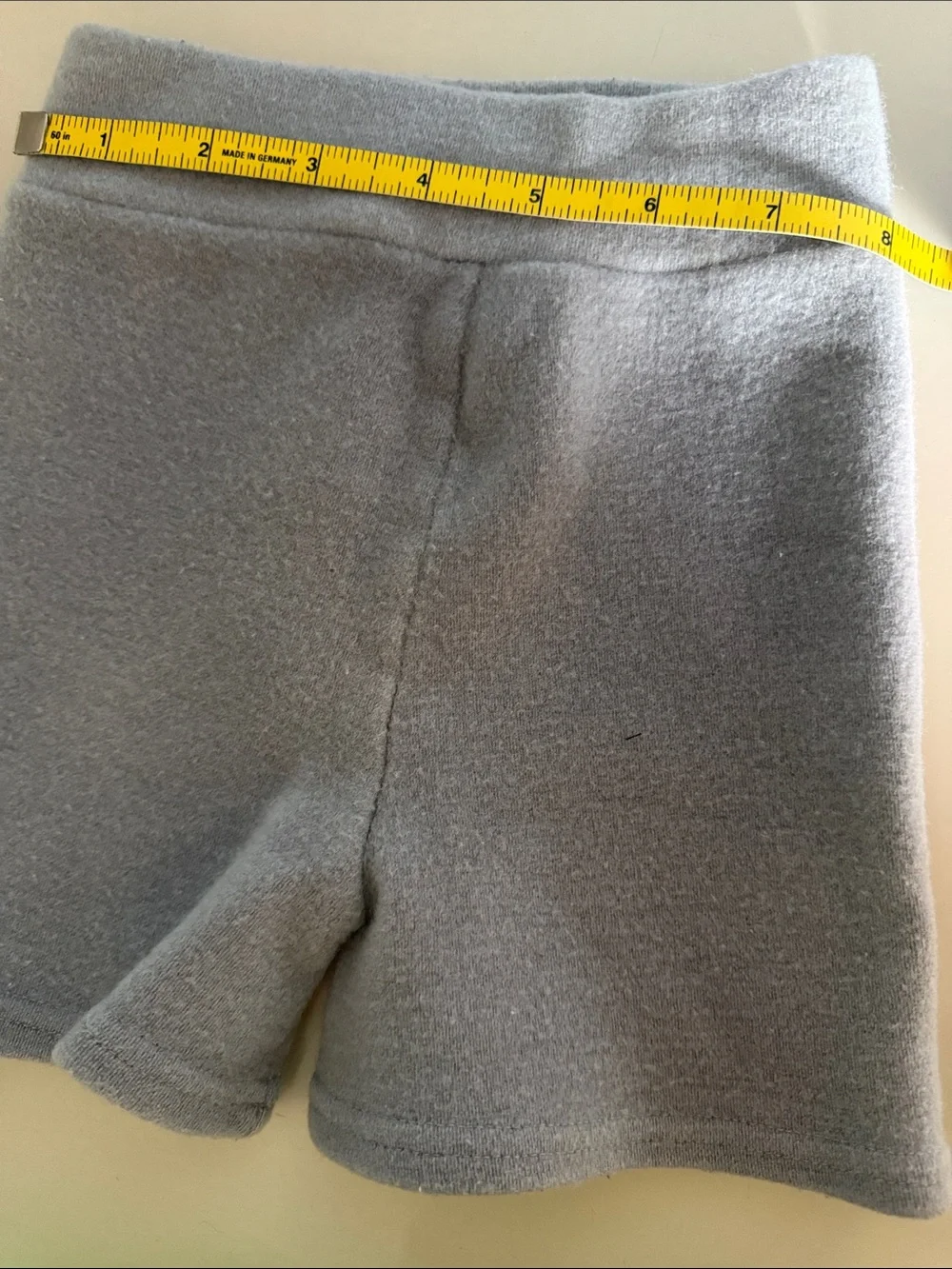 Bumby wool blend Grey Knit diaper cover/ soaker Shorts
